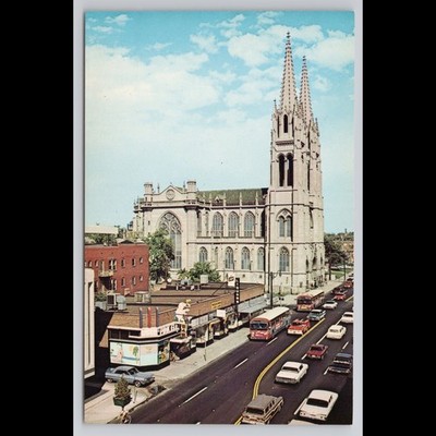 Vintage Postcard Denver Colorado Immaculate Conception Cathedral Unposted Scenic