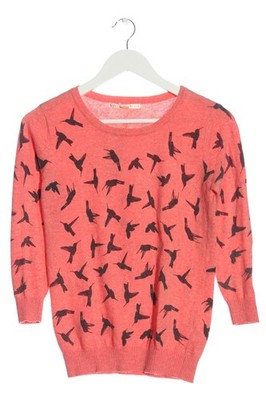 UTTAM BOUTIQUE Strickpullover Damen Pullover Gr. DE 36 rot Casual-Look