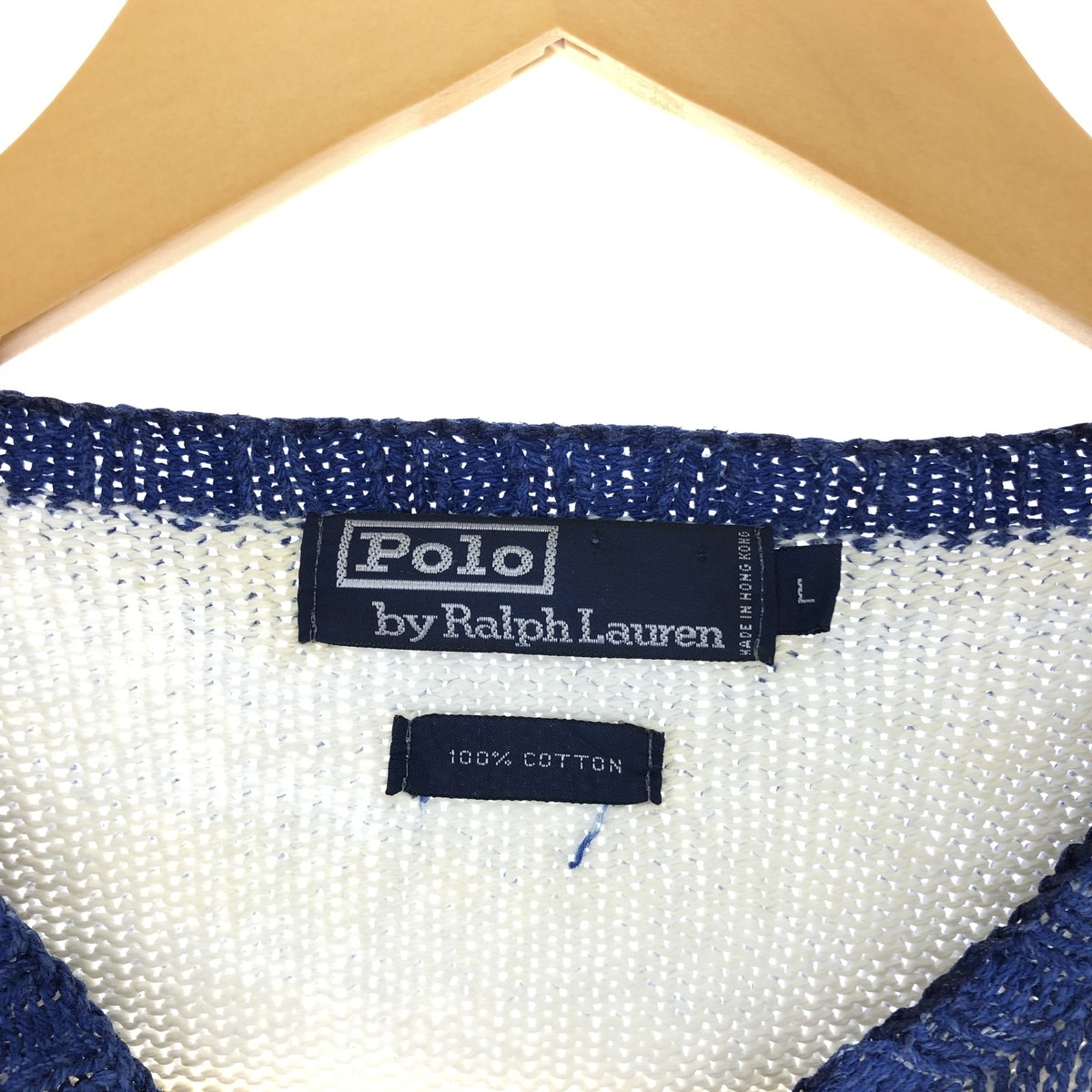 トップス Ralph Lauren 90s border cotton knit 80S 90S Ralph Lauren Rainbow Border Cotton Knit S | eBay