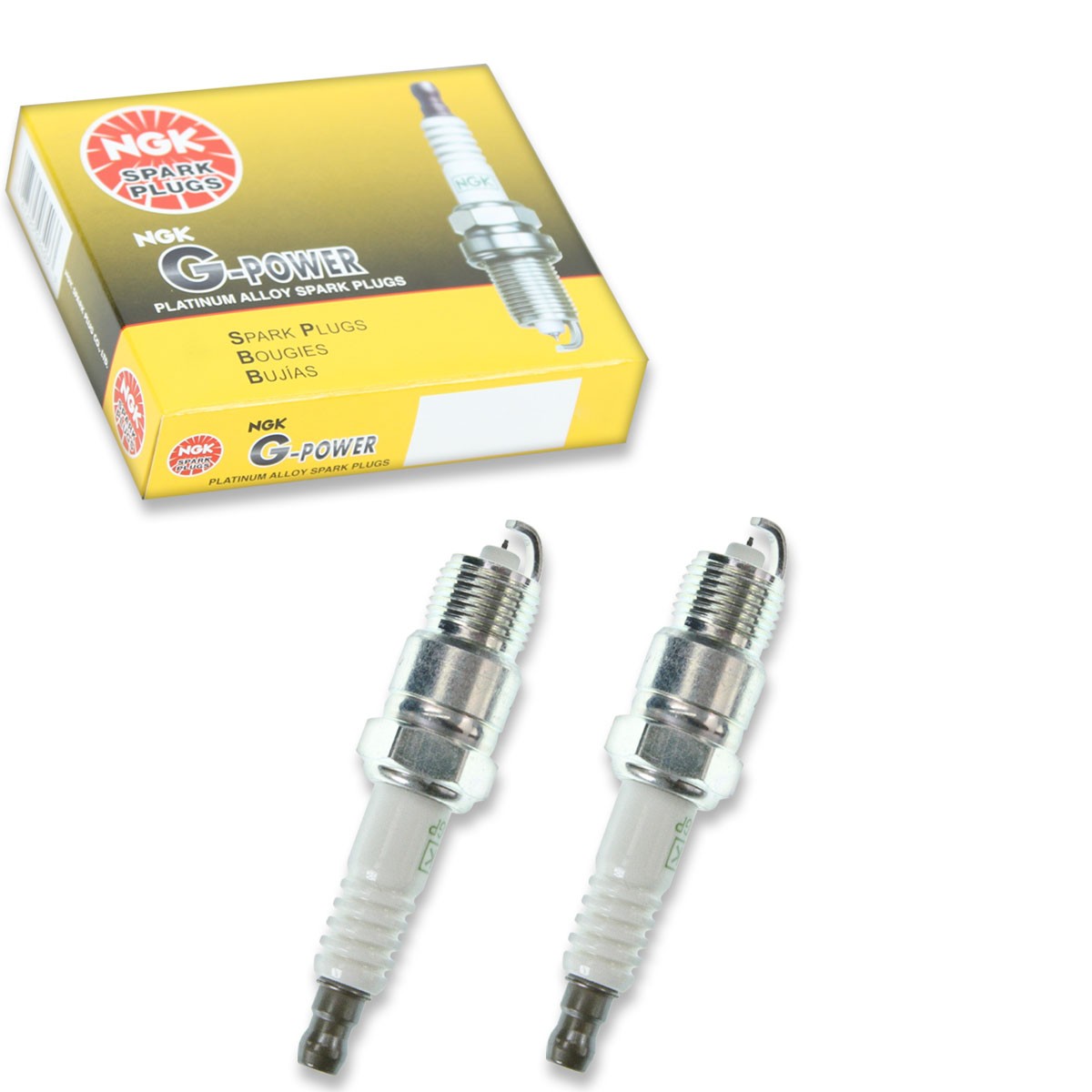 2 pc NGK 3207 UR45GP G-Power Spark Plugs for RV17PMC4 PTF16TT HR9BPZ HR9BPY gx