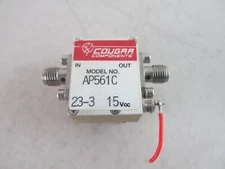 Teledyne Cougar Components AP561C Cascadable Amplifier 15v 10-500 MHz, RF SMA