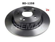 2 Bremsscheiben hinten Fremax BD-1258 282mm für Honda Accord VII-IV Sth. VIII Ko