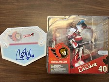 Patrick Lalime Autographed McFarlane Figure Ottawa Senators