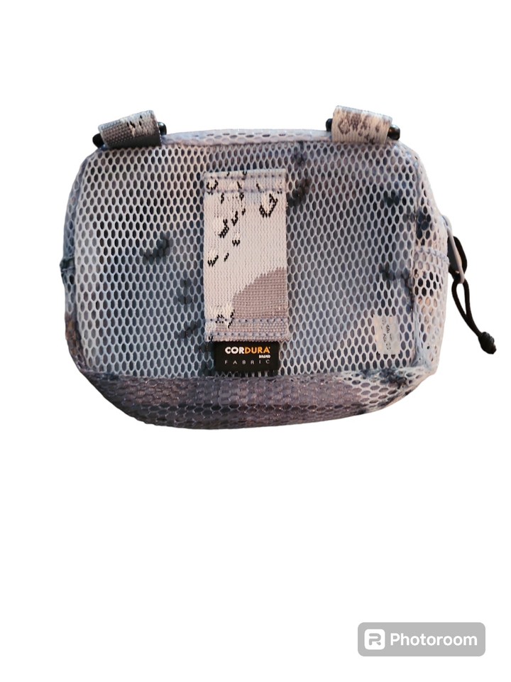 Supreme Small Shoulder Bag Blue Chocolate Chip Camo SS20 3M reflective