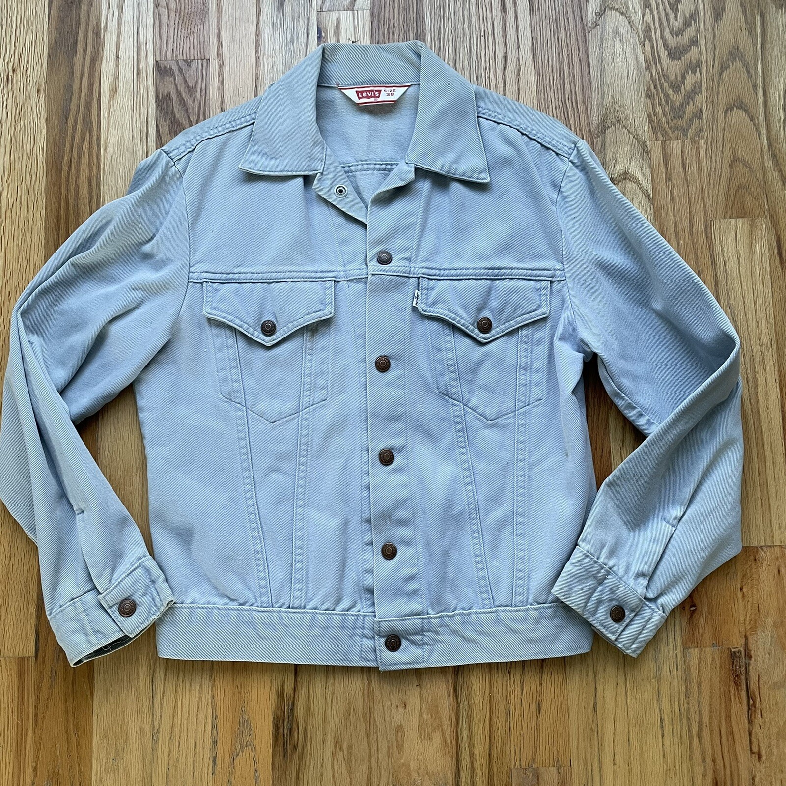 Descubrir 47+ imagen levi's light blue corduroy jacket Thptnganamst
