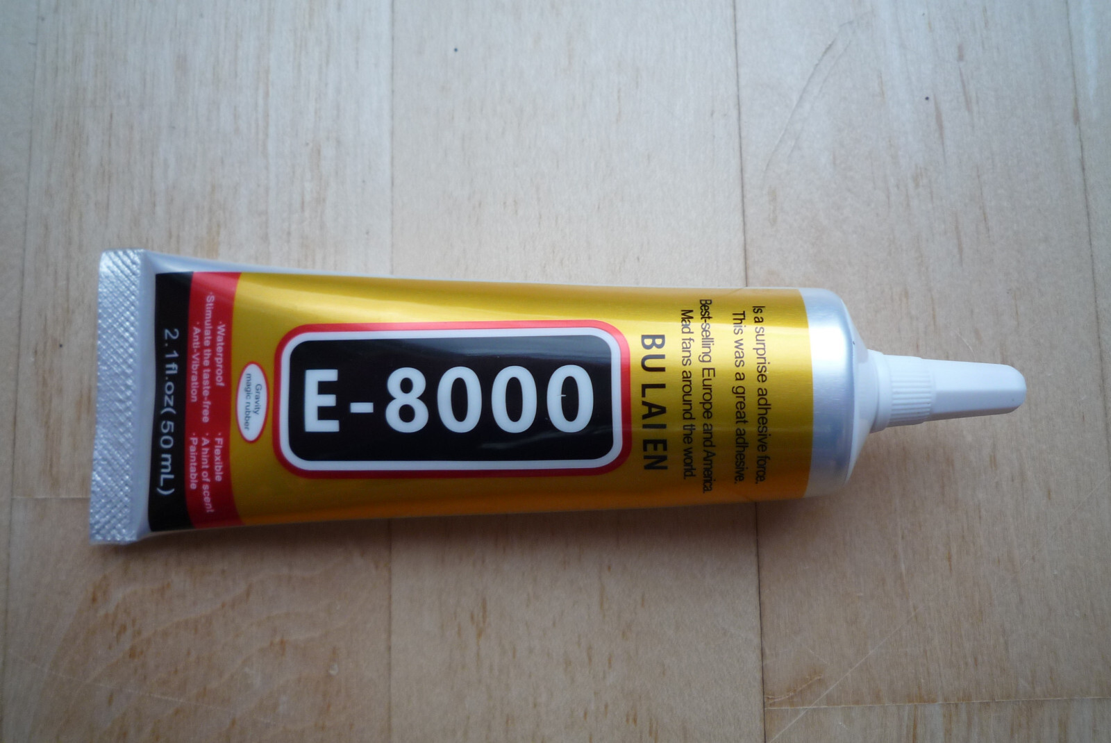 E8000 E-8000 Bulaien Spezialkleber transparent 50 ml Tube | eBay 