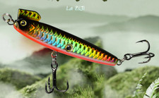 10PCS Fishing All Pelagic Road Runner Baits Iron Plate Metal Spinner Baits