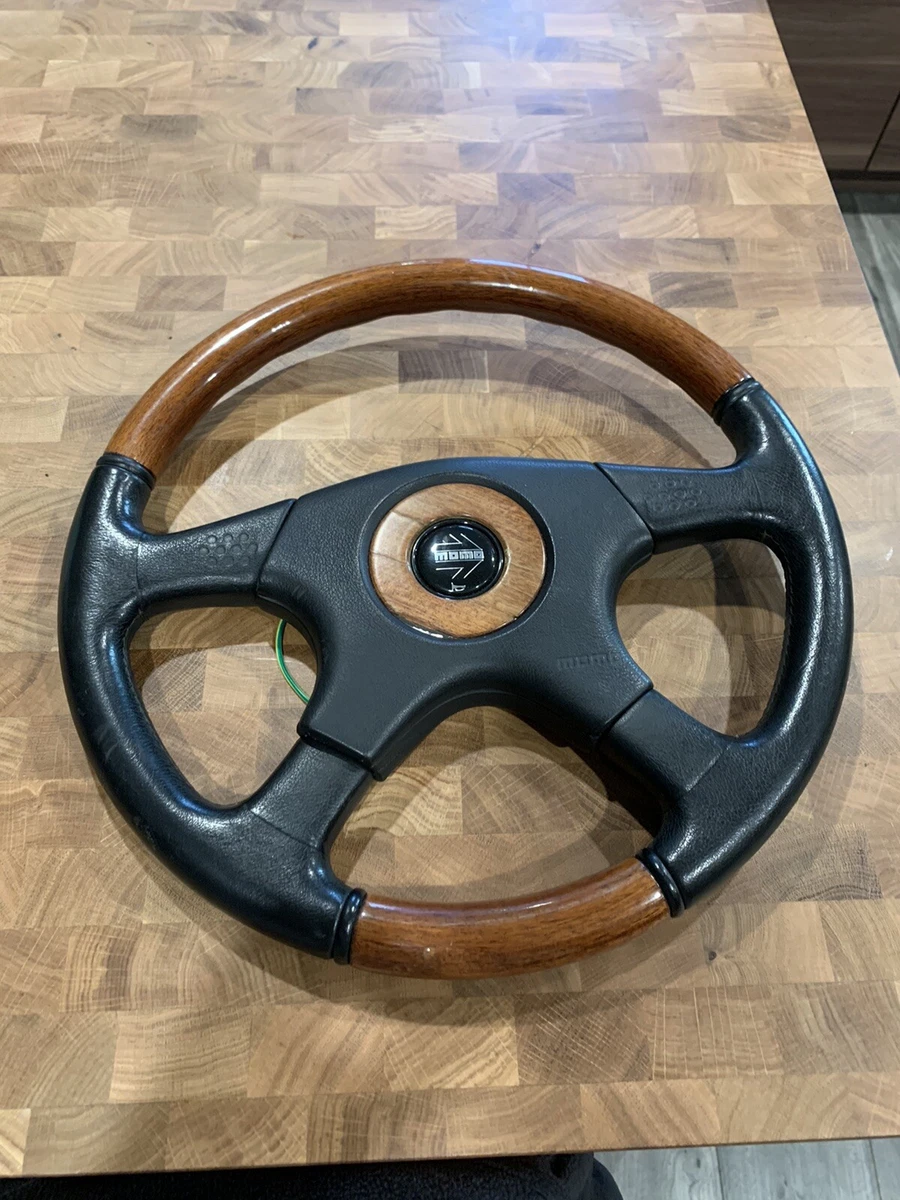 MOMO Wood/Leather Steering Wheel 15 
