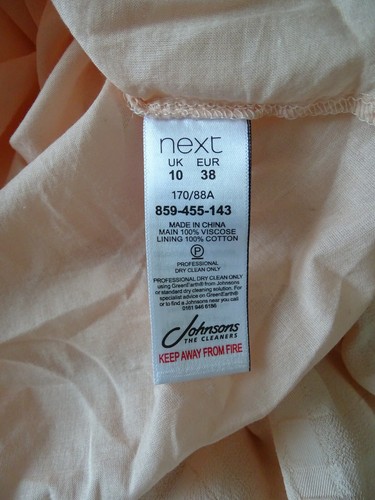 Ladies Pale Pink Emma Willis Shirt Tiered Maxi Dress UK 6,8,10,14 - Picture 9 of 11