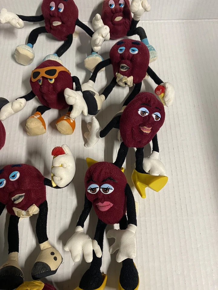 Eleven 1988 APPLAUSE (HARDEE'S) PELUCHE FLEXIBLE PASAS DE CALIFORNIA leer descripción Foto 4 de 4