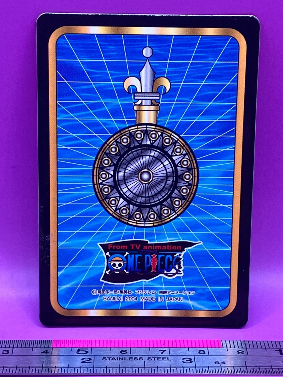 Sanji Nami 166 One Piece King of Pirates Gummy Card 2004 BANDAI