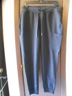 Women'S Mandala Black Jogger Style Scrub Pants Size L