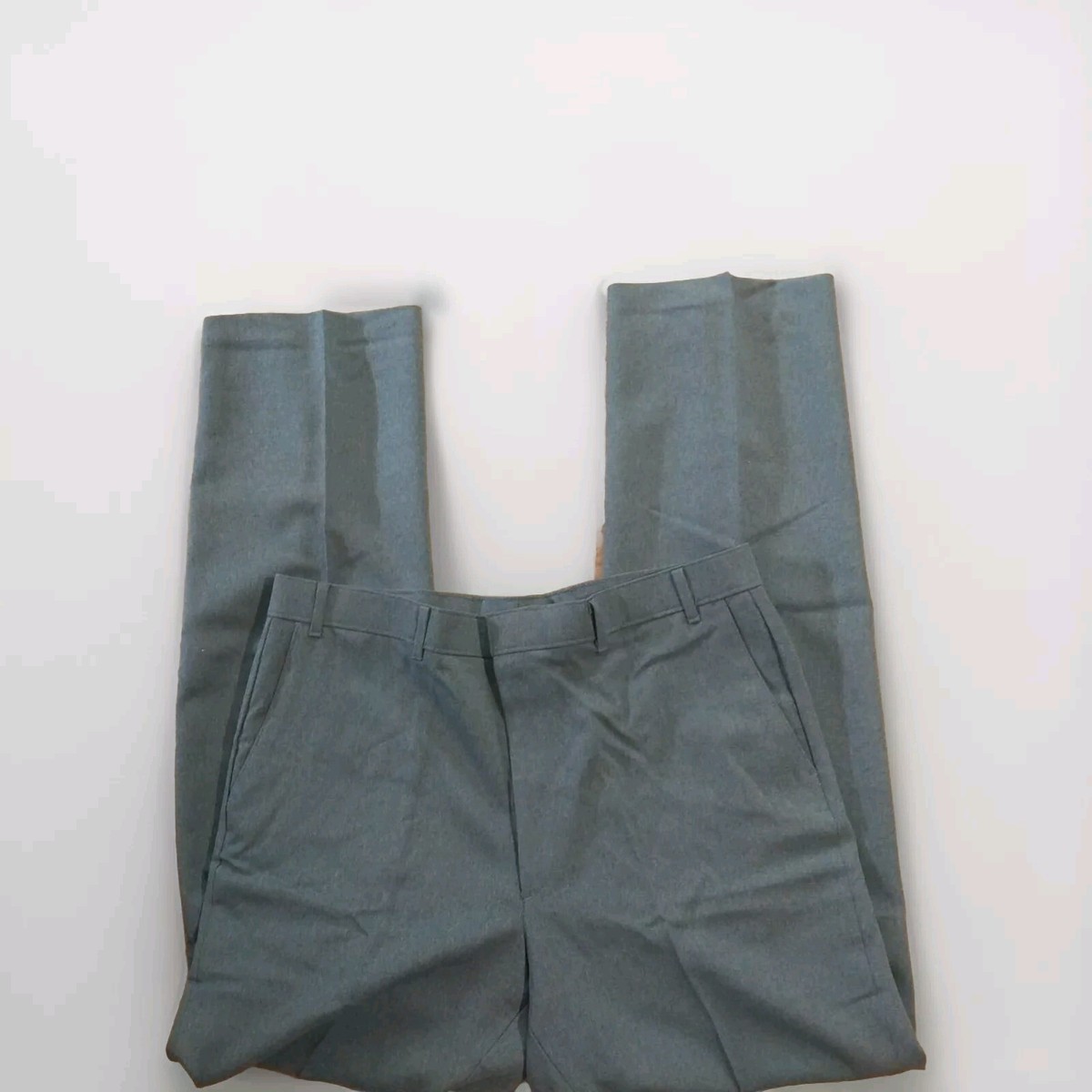 90s levi's action slacks gray USA製 W36 VINTAGE LEVI'S ACTION SLACKS GRAY SOLID PANTS POLYESTER BOOT