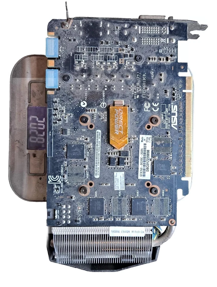 ASUS GTX 760 2GB Video Graphics Card GTX760-DC2OC-2GD5 - Image 3 of 4