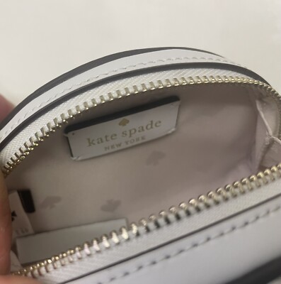 Kate Spade New York Rainbow Coin Purse K7157 Leather Keychain | eBay