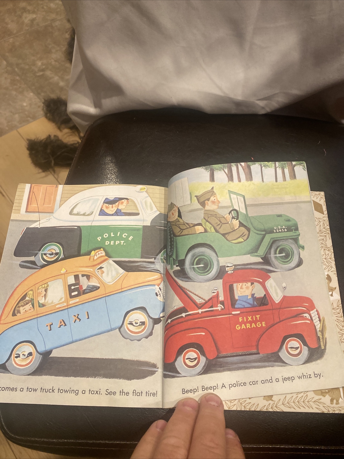 Vintage a Little Golden Book "CARS and TRUCKS" Children's Book Print 1976 eBay