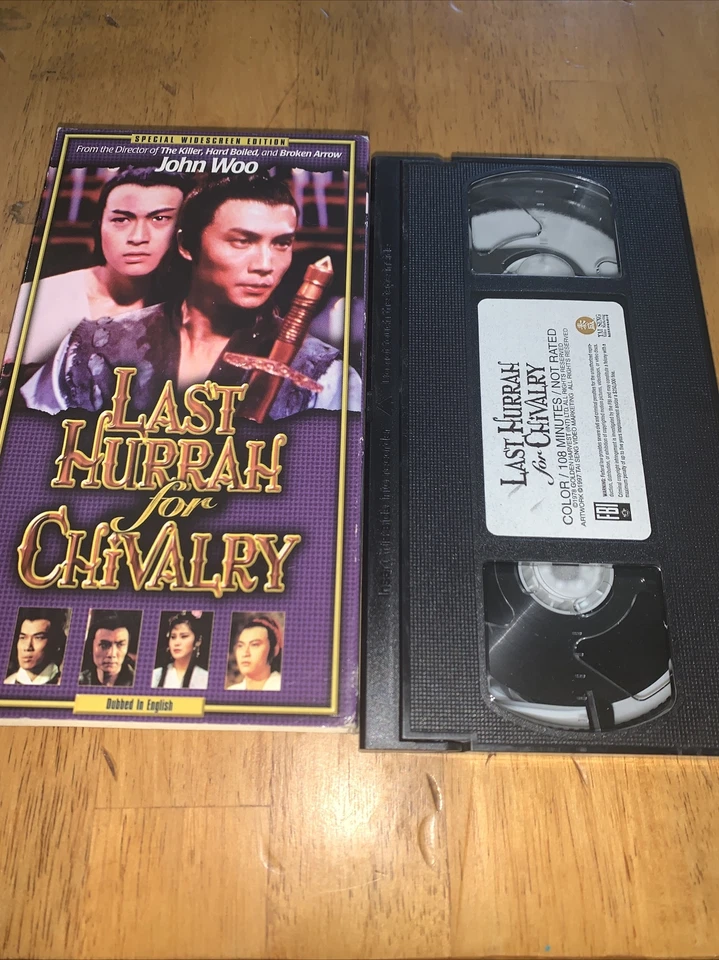 Last Hurrah for Chivalry VHS (Widescreen edition) English Dub - John Woo - Image 3 of 3