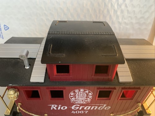 EZTEC Silverado Express Rio Grande Caboose Car 4067 G Scale Scientific Toy - 第 2/7 張圖片