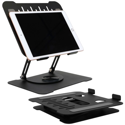 BambooMN Universal Metal Bamboo Book Stand - Picture 11 of 12