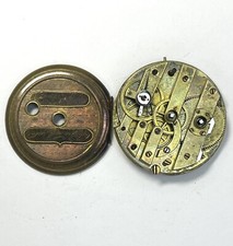 Pocket Watch 7373 For Parts Or Restoration Machine Width 29.3Mm