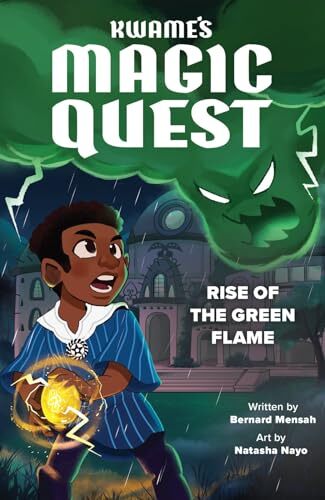 Kwames Magic Quest Rise of the Green Flame by Bernard Mensah PAPERBACK - Image 3