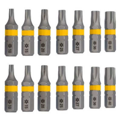 DeWALT MAXFIT TORX Security Insert Bit Set 14 PC T10 T15 T20 T25 T27 T30 T40