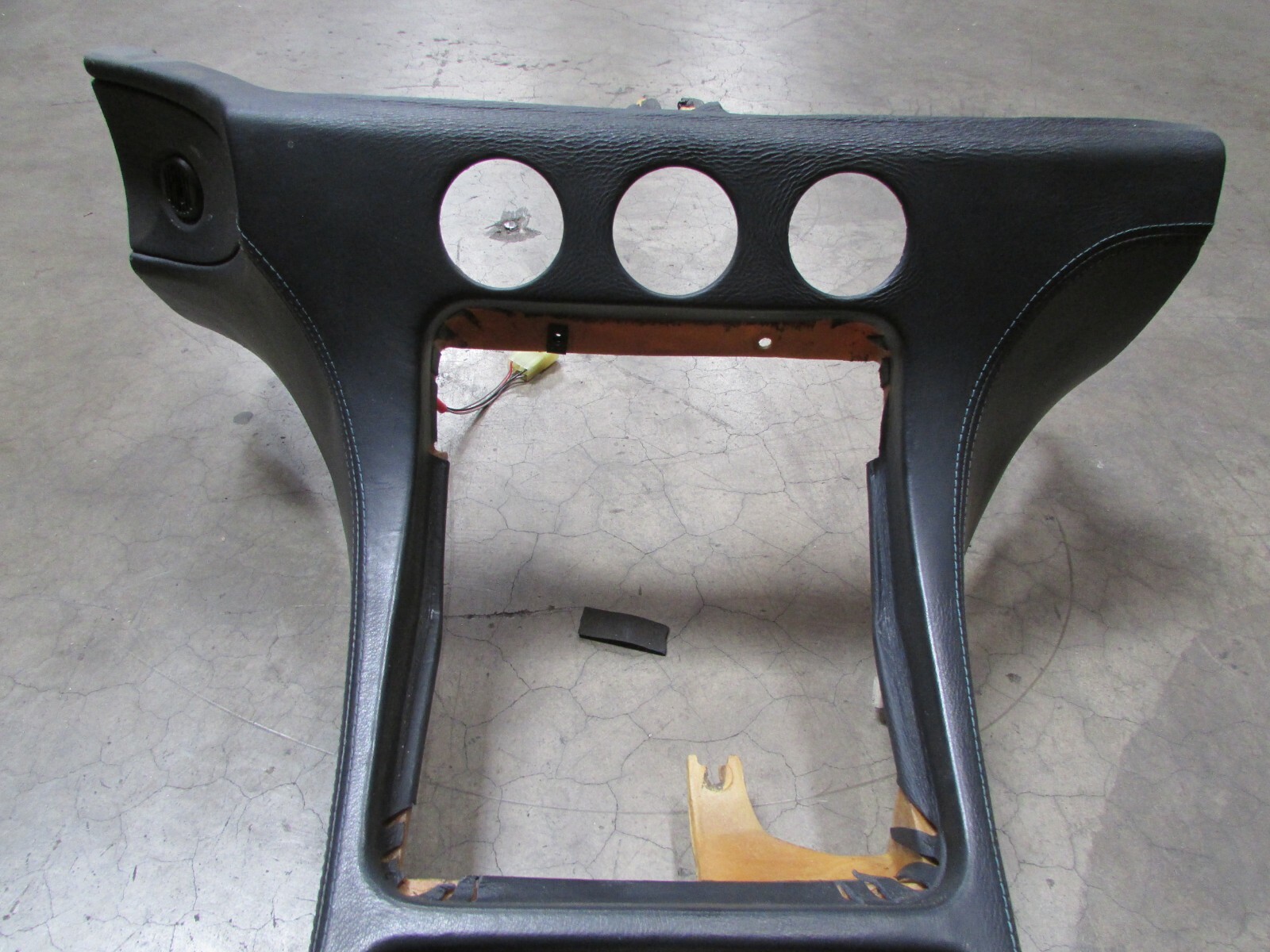 Ferrari 456, Front Console Trim, Blue, Used, P/N 654625..