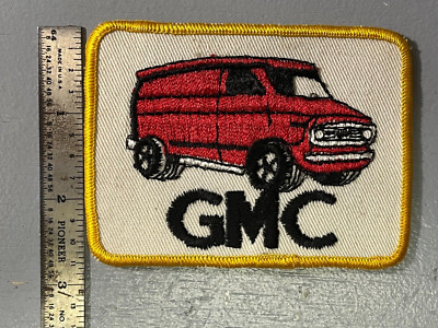 Vintage  New Old Stock GMC Sew on Van Patch