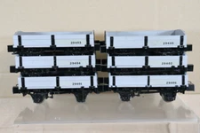 GRS KIT BUILT G GAUGE NARROW gauge RAKE of 6 L&B SOUTHERN SR OPEN WAGON ob