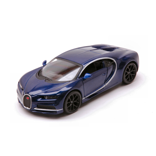 BUGATTI CHIRON 2016 BLUE 1:32 Burago Auto Stradali Die Cast Modellino - Foto 3 di 4