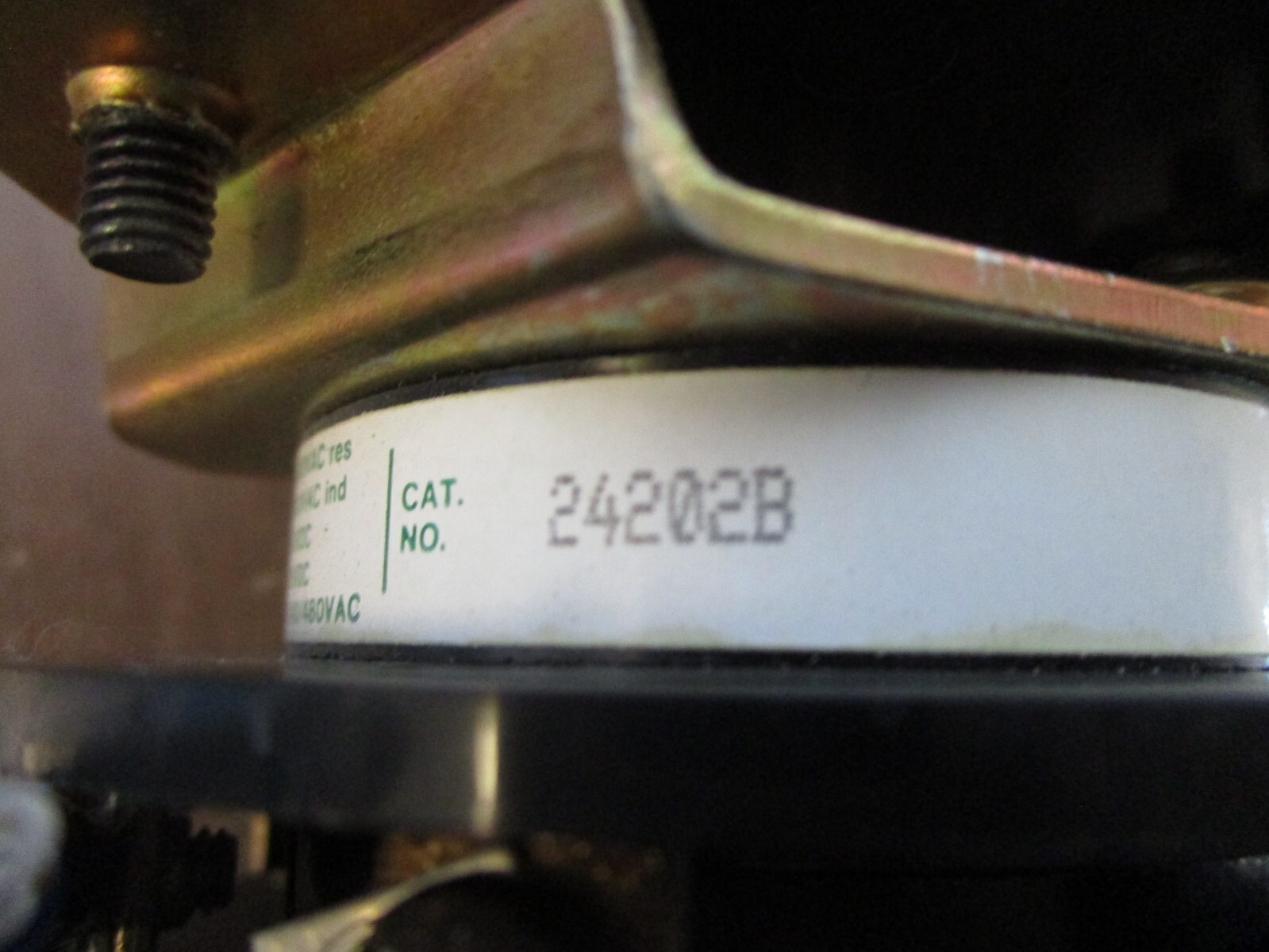 Electroswitch Series 24 Engine Control Rotary Switch 24202B Manual