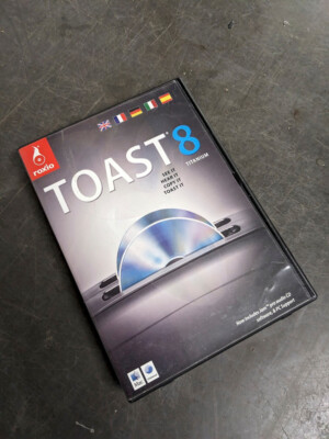 Roxio Toast 8 Titanium für Mac Brennprogramm Apple