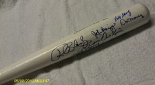 Bobby Shantz Autographed White Mini Baseball Bat w/COA