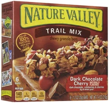 Fruit and Nut Granola Bars, Dark Chocolate Cherry, 6 Ct, 7.4 OZ