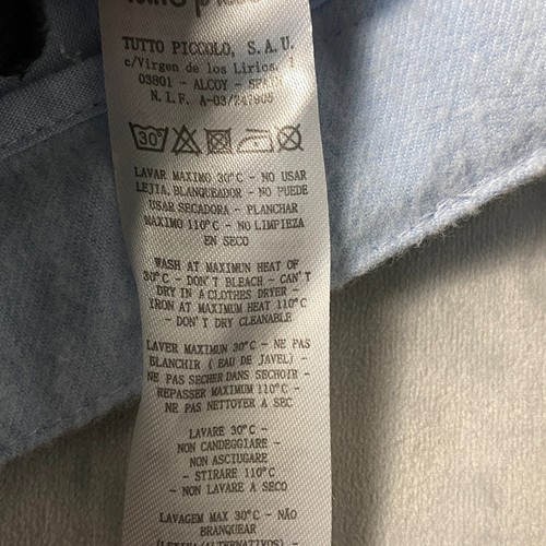 Tutto Piccolo Kids Size 4 Regular Fit Straight Trouser Pants Blue Zip Fly NWT - Picture 21 of 23