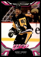 Sidney Crosby Magenta #218 /100 2022-23 MVP Hockey Pittsburgh Penguins