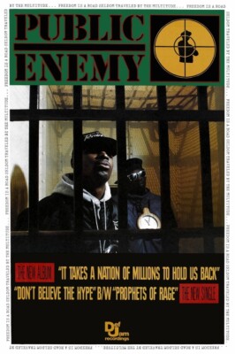 Public Enemy POSTER It Takes A Nation Of Millions.. LARGE Chuck D