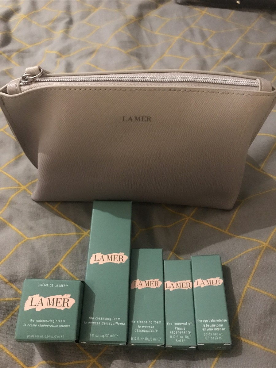 LA MER新品未開封!トラベルスキンケアフルセット（豪華ポーチ付き） La Mer Travel Set With Bag X6 Items | eBay