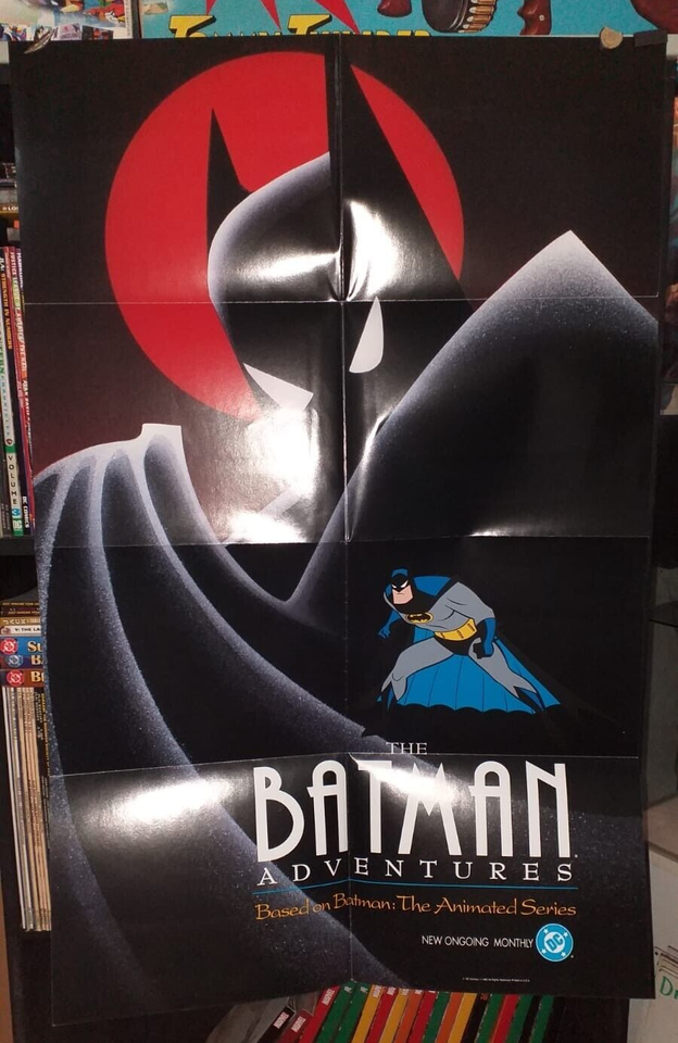 BATMAN ADVENTURES ANIMATED SERIES , ORIGINAL PROMO POSTER, 1992, DC ...