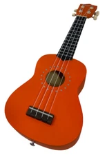 Vanphy soprano 4 string ukulele 21 student beginner Instrument pink bundle kit