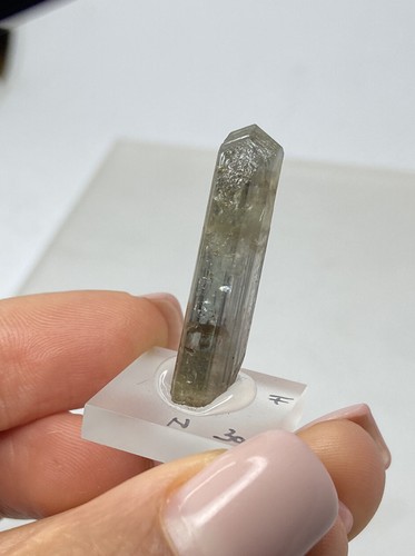 Gelb-lila TANSANIT (5.5gr) Roh Yellow lilac Tanzanite Crystal rough - Picture 5 of 6