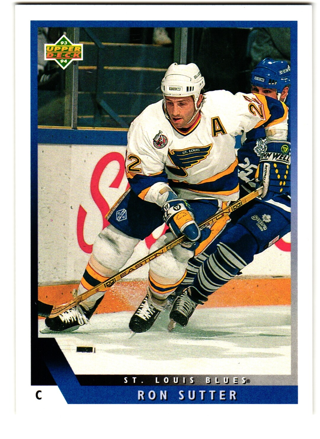 1993-94 Upper Deck #33 Ron Sutter St. Louis Blues