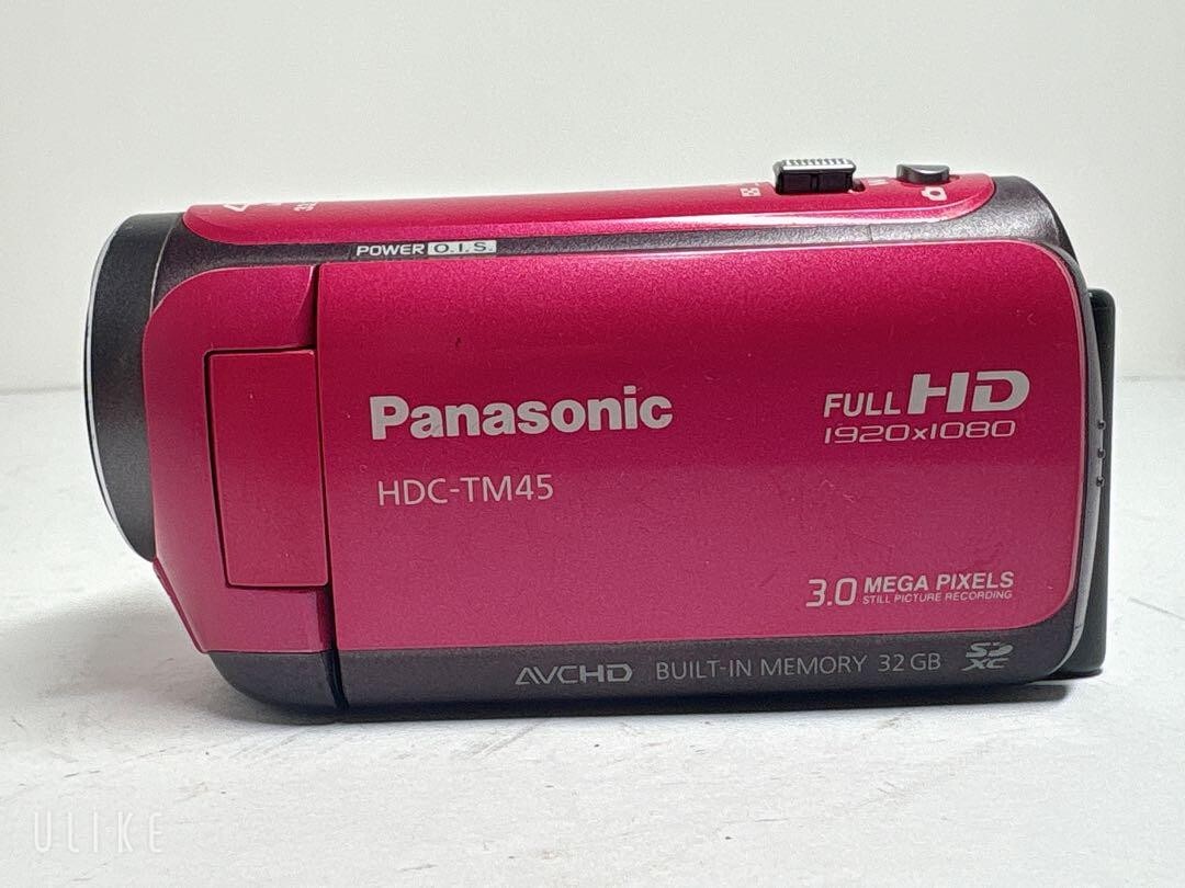 panasonic　HDC-TM45　Handycam Panasonic HDC-TM45 Camcorder Video Camera w/Battery Tested