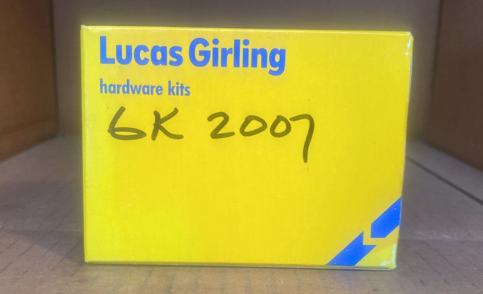 Juego de clips y pasadores de pastillas de freno Lucas Girling - GK2007 - Se adapta a Volkswagen Transporter Foto 3 de 4