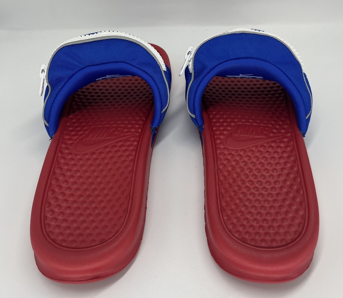 Nike Benassi JDI Fanny Pack Slide Sandals Ao1037 601 Size 12 for