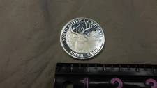 North American Big Game Super Slam coin--I BELIEVE IT IS PLATED?