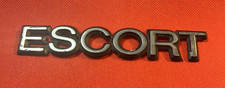 FORD Escort Vintage Car Badge Emblem 155x27mm Classic Replacement