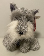 Push Russ Berrie Softies Schnauzer Dog Toby 20788