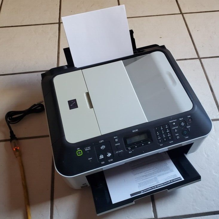 Inkjet Printers Canon Mx340 Printer Wifi Setup User Manual Canon