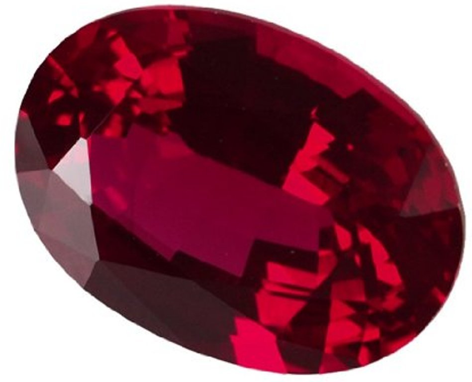 Ruby Swiss Collection 1.5 ct Ruby Oval New Vintage Genuine Corundum Swiss Made Synthetic Ruby ...